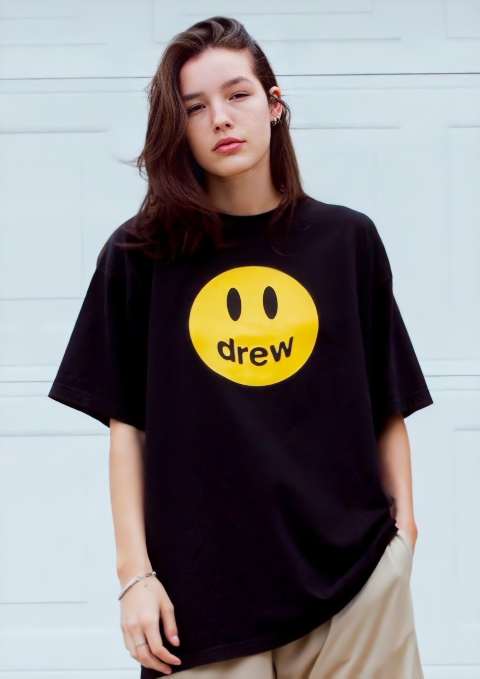 white drew tshirt