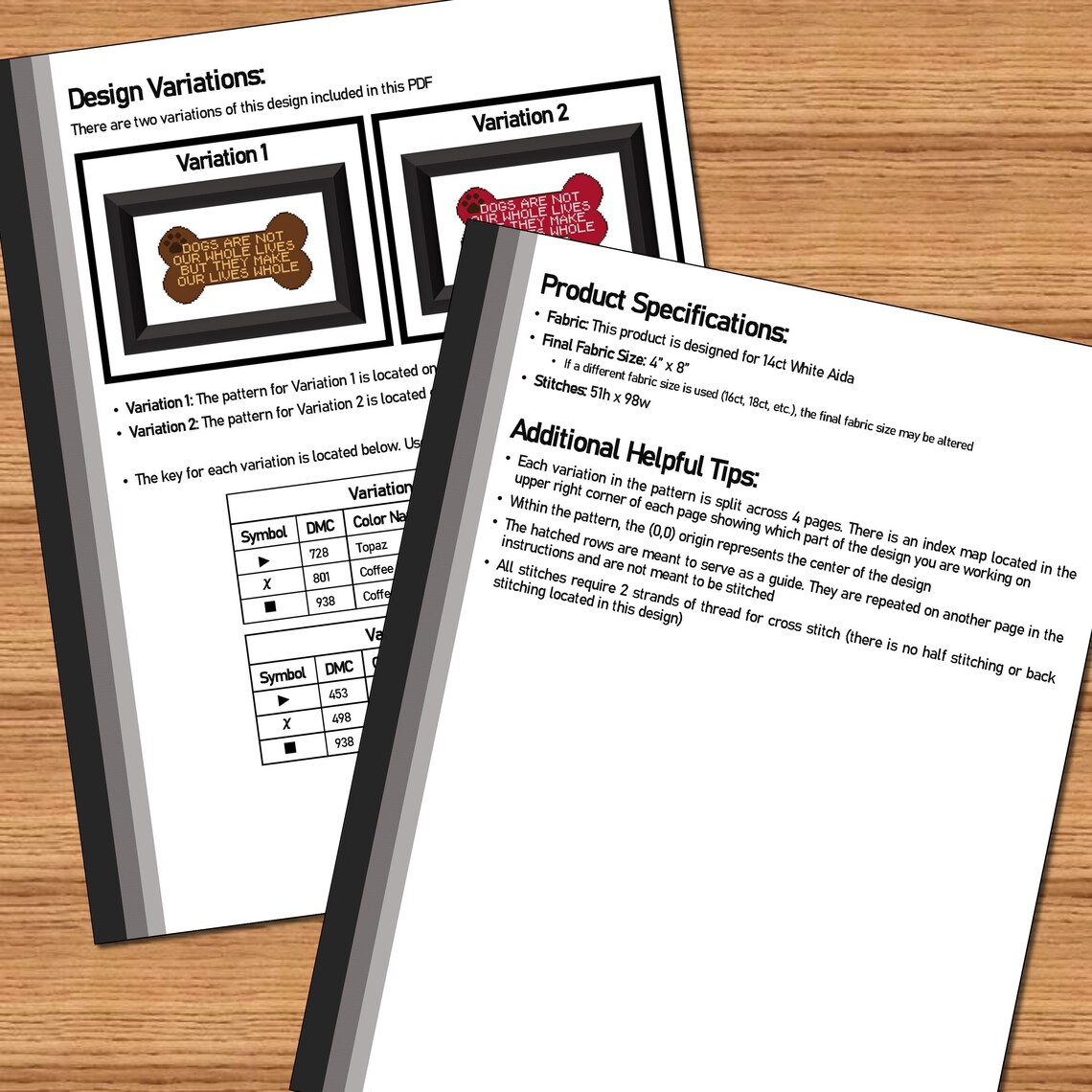 Dog Cross Stitch Pet Cross Stitch Animal Cross Stitch Dog Bone Paw