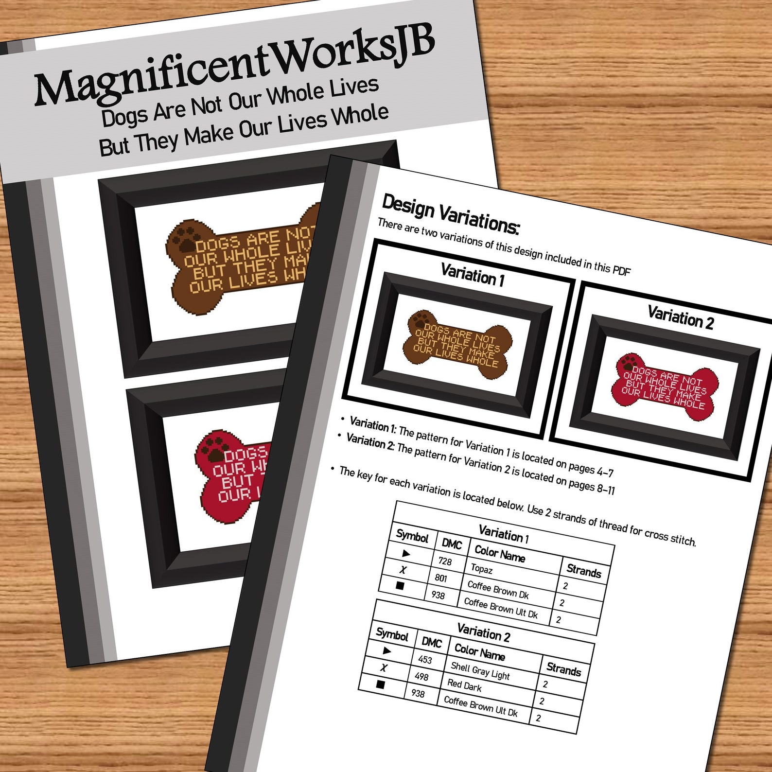 Dog Cross Stitch Pet Cross Stitch Animal Cross Stitch Dog Bone Paw