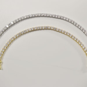 real 925 sterling silver 3MM 6 INCH / 6.5 INCH tennis bracelet