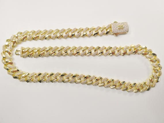 Collana Cubana 20 Pollici Senza Nickel Set Collana E Bracciale Cubano In Oro Riempito 10k - Taglio Diamante 4mm - Per Uomo E Donna Gioielli Uomo Donna Oro - Foto 4