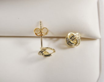 Orecchini Pendenti In Oro Giallo E Bianco 18k Con Diamanti. | GV - Foto 10