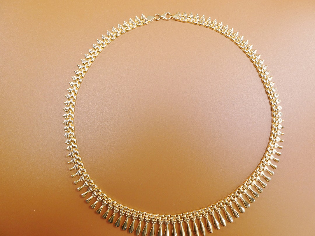 Cleopatra gold necklace best sale