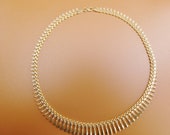 Collier Cléopâtre En Métal Argenté - Garanti Sans Nickel - Modèle N°7 - Neuf Avec étiquettes