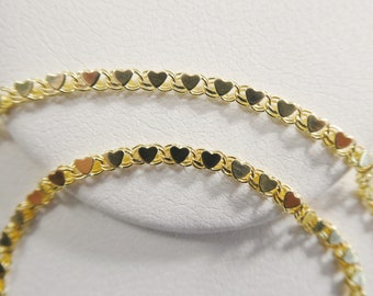 チチ EU37/24cm 925 Sterling Silver Vintage Clear CZ Cubic Zirconia Tennis