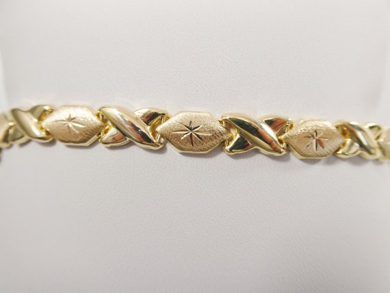 Collana In Argento Placcato Argento 925 E Oro Giallo 18 Carati - Foto 13