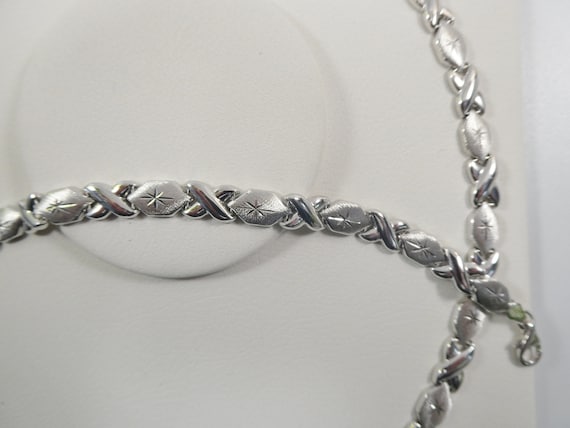 Sterling silver hugs and kisses necklace discount