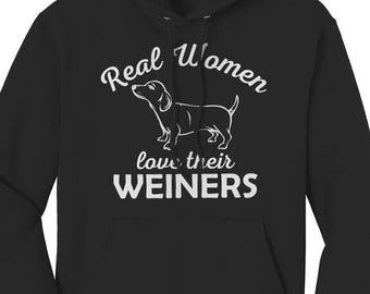 Women & Their Weiners - Dog Mom Hoodie