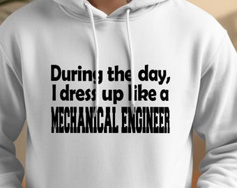 Engineering by Day Superhero by Night Hoodie