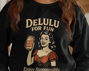 DeLulu For Fun Crewneck Sweatshirt