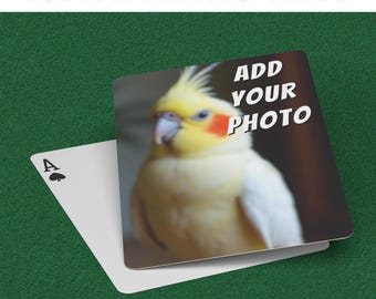 Custom Photo Playing Cards, Personalized 52-Card Poker Deck + Jokers, Wedding Favor & Birthday Gift, Full-Color Print, NuKrypton