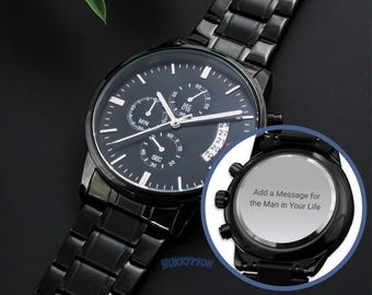 Personalized Luxury Chronograph Watch