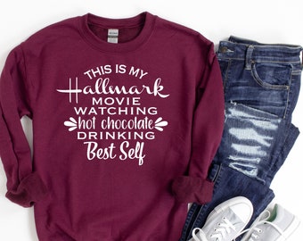 its hallmark movie season sweatshirt