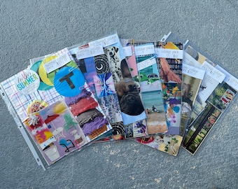 DIY Collage Art Packs - Various Themes