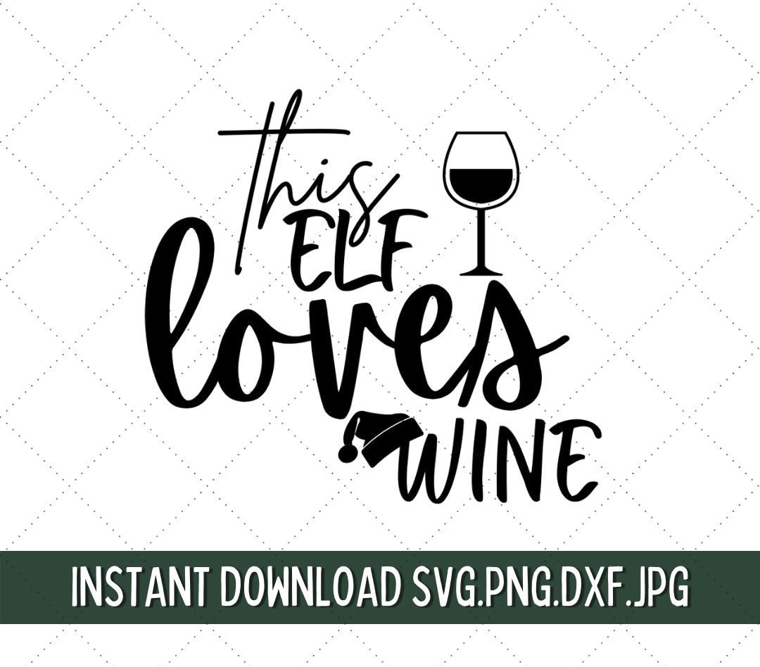 Download Christmas Wine SVG Cute Christmas svg Winter SVG Tumbler ...
