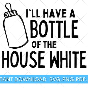 Divertido Onesie SVG, Bebé SVG, Casa Blanca SVG, Recién nacido svg, Onesies svg Diseños, Botella de leche svg, Divertido svg para ropa de bebé, Archivos de bebé svg
