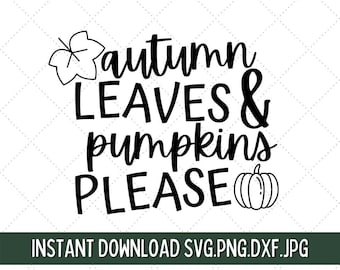 Autumn SVG / Fall SVG Files / SVG Files for Cricut / Pumpkin Clipart / Thanksgiving Clipart / Its Fall Yall svg