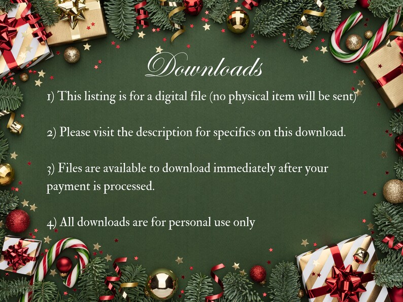 Personalized Letter From Santa Templates Nice, Naughty and Work in