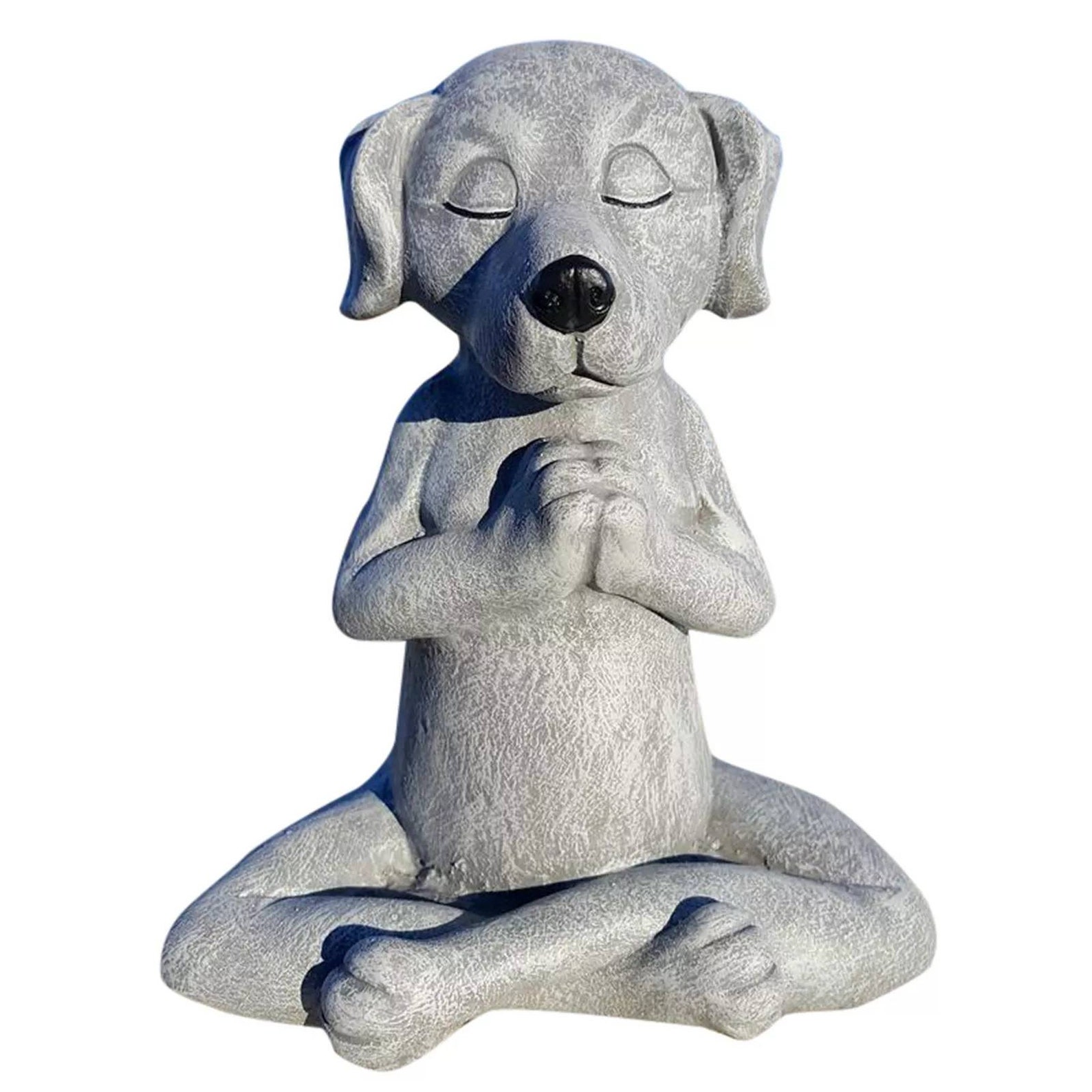 Meditating Dog Statue Meditation GiftMeditating Dog Statue Etsy