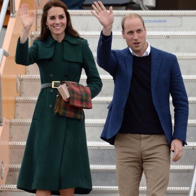 Kate Middleton Green Coat Duchess of Cambridge Forest Emerald | Etsy
