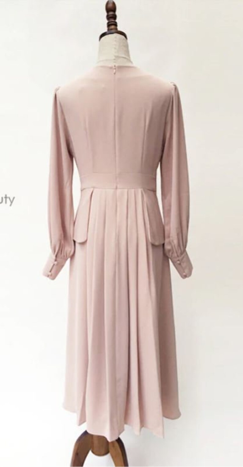 Kate Middleton Bridesmaid Dress Duchess of Cambridge Pink Tea Etsy