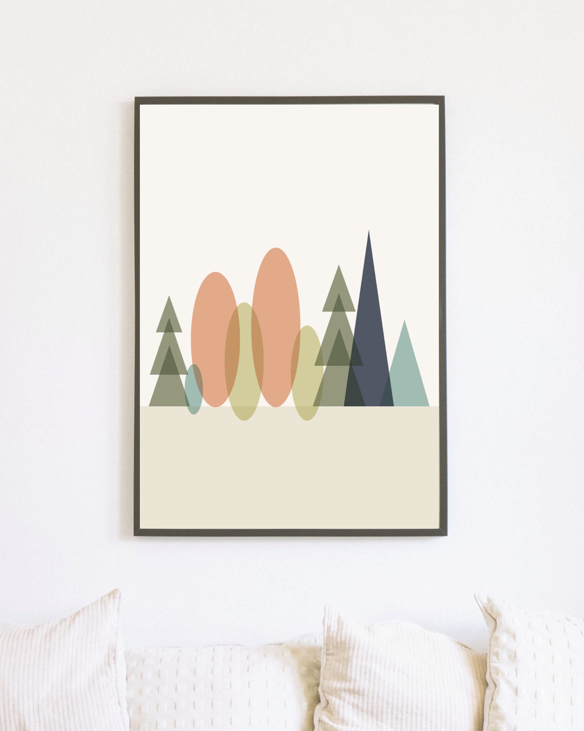 Mid Century Landscape Prints: Timeless Art for Modern Spaces
