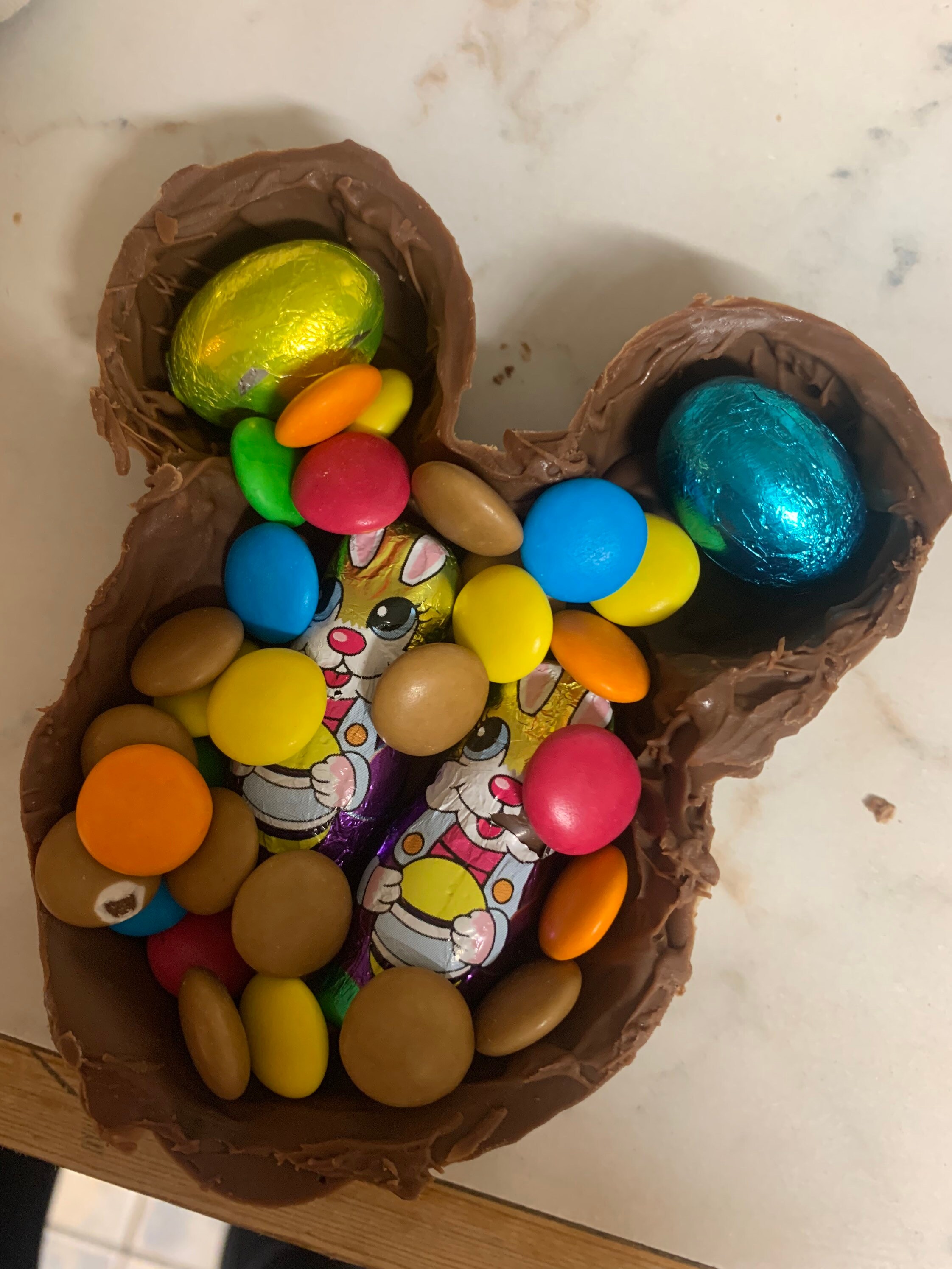 Chocolate Mickey Mouse filled with sweets Etsy