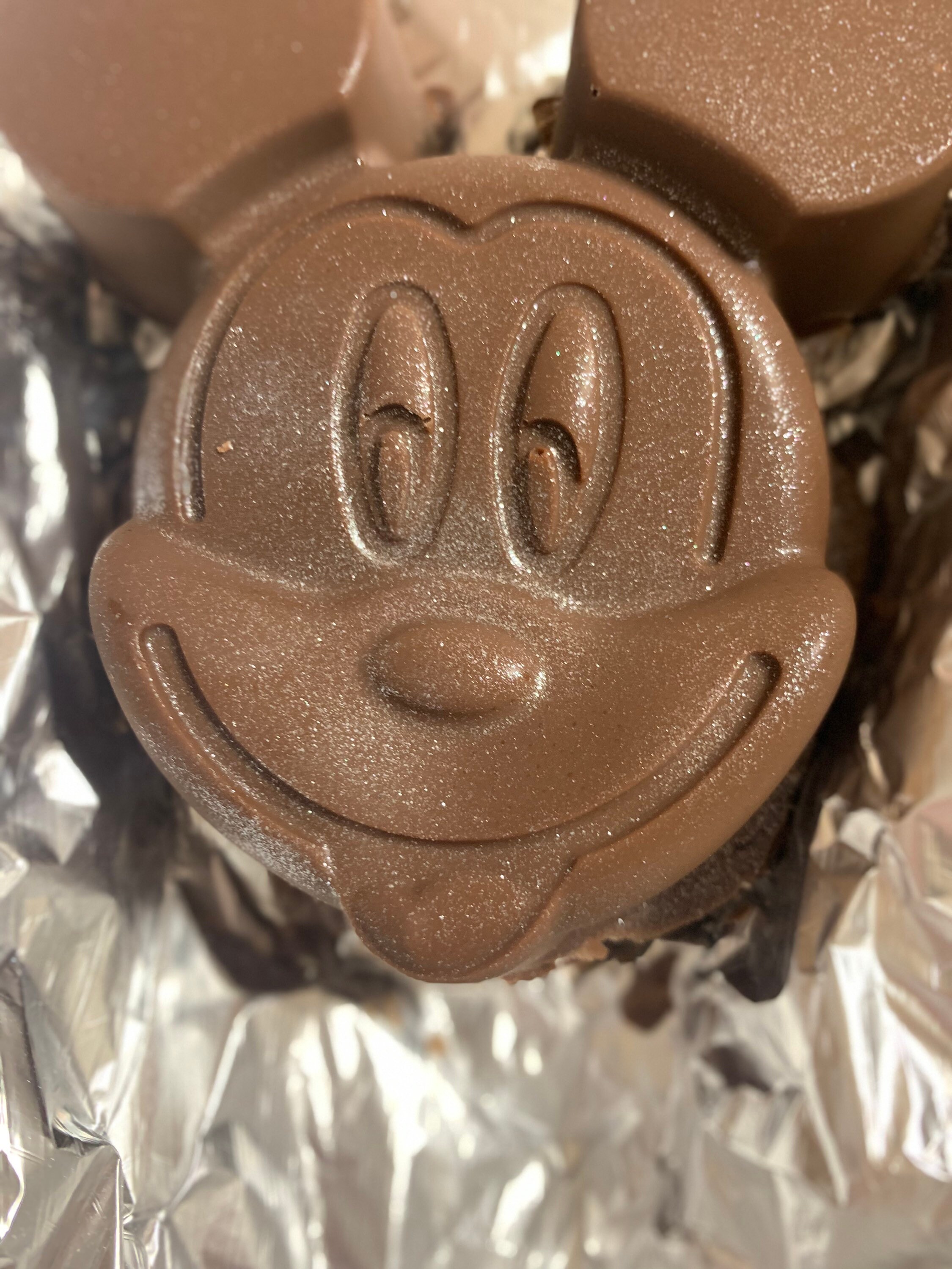 Chocolate Mickey Mouse filled with sweets Etsy