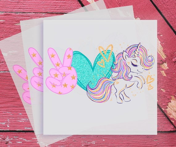 Magical Unicorn DTF Print: Colorful Toddler & Baby Design