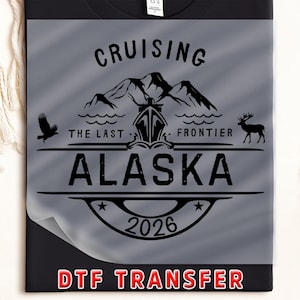 a t - shirt that says cruising the last frontier alaska