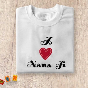 If not Naniji, is Nanaji the favourite Grandparent or is it both? Share the love with this gorgeous embroidered tee, tribute to Nanaji