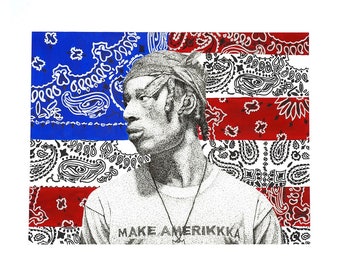 Make Amerikkka Suck Again ‘Canvas Print’