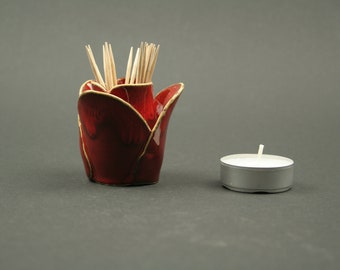 Ceramic Toothpick Holder|Handmade Toothpick Holder