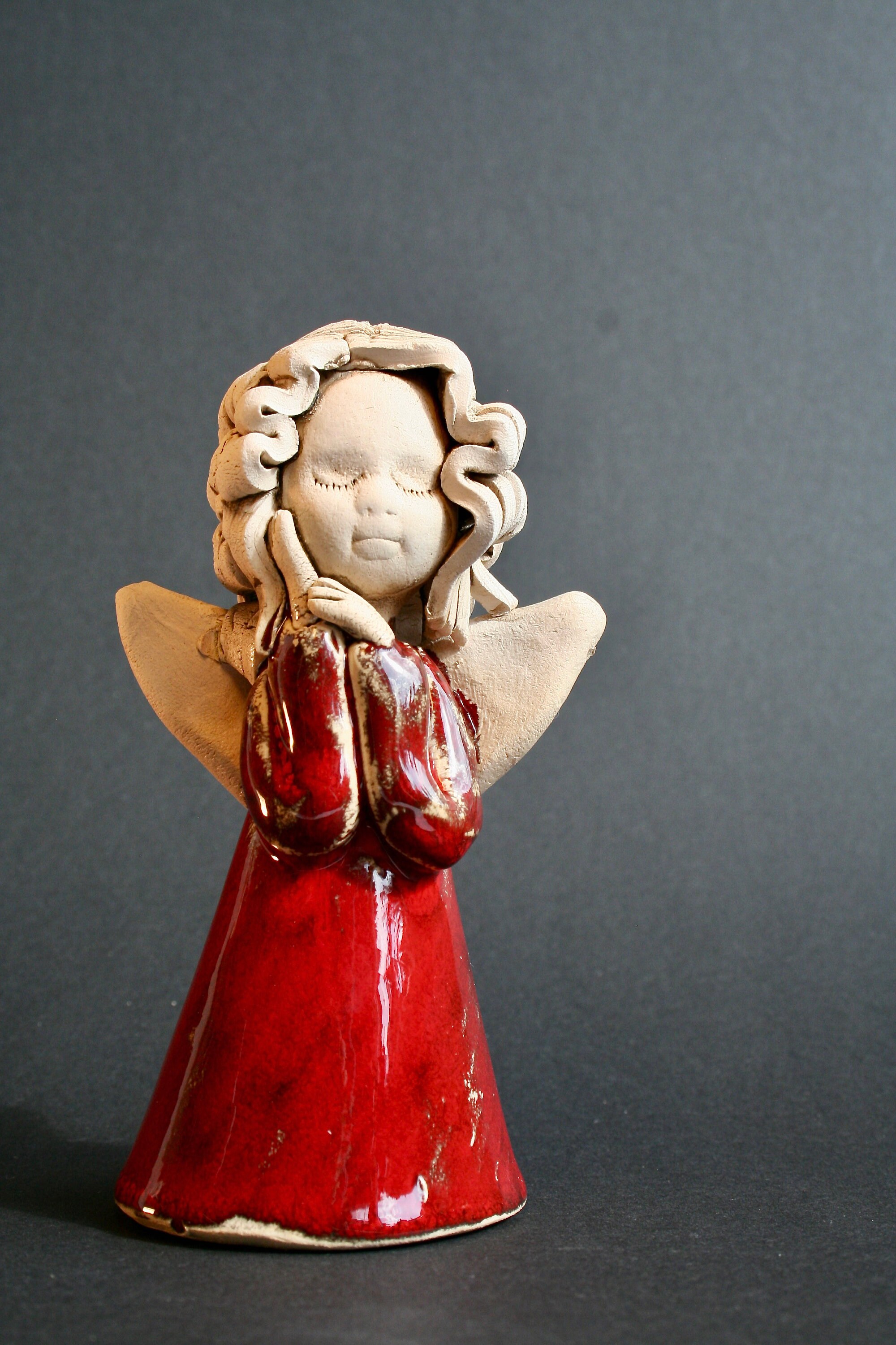 Handmade Collectible Angel Figurine - Etsy