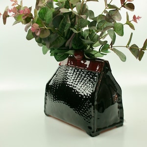 Ceramic Vase|Handmade Unique Vase|Purse Vase|Home Decor Vase|Garden Planter|Wholesale Available
