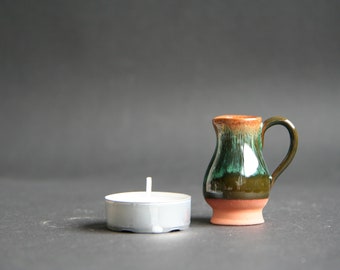 Miniature Collectible Vase| Hand Made Ceramic Tiny Vase| Handmade Pottery