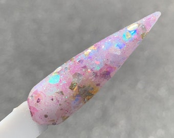 Fire & Ice - Acrylic Powder, Dip Powder, Dips, Acrylic Powder for Nails, Dip Powder for Nails, Glitter Acrylic Powder, Acrylic Nail Powder