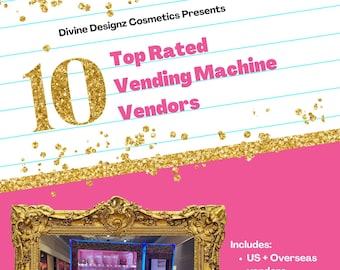 10 Top Rated Vending Machine Vendors Ebook - Where to purchase your Beauty Vending Machine- Beauty Vending Machine - Vending Machine