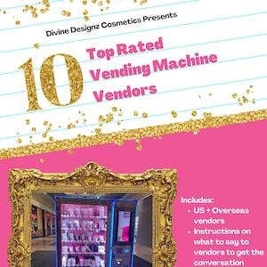 10 Top Rated Vending Machine Vendors Ebook - Where to purchase your Beauty Vending Machine- Beauty Vending Machine - Vending Machine