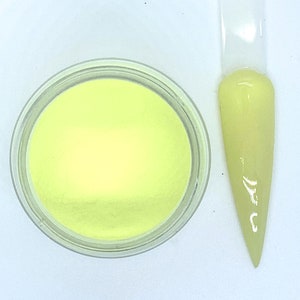 Yellow Colored Acrylic Acrylic Powder, Dip Powder, Dips, Acrylic Powder for Nails, Dip Powder for Nails, Acrylic Nail Powder