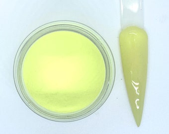 Yellow Colored Acrylic Acrylic Powder, Dip Powder, Dips, Acrylic Powder for Nails, Dip Powder for Nails, Acrylic Nail Powder
