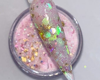 Lover at Heart Acrylic Powder, Dip Powder, Dips, Acrylic Powder for Nails, Dip Powder for Nails, Glitter Acrylic Powder, Acrylic Nail Powder
