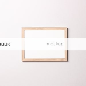Maqueta de marco, Maqueta A4, Maqueta de póster, Maqueta de impresión, Maqueta Psd, Maqueta de marco de madera, Maqueta de marco horizontal, Marco minimalista