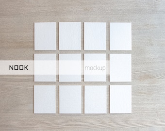 Flashcards-modell, kortmodell, visitkortsmodell, inbjudningsmodell, brevpappersmodell, enkel kortmodell, tryckmodell, psd-modell