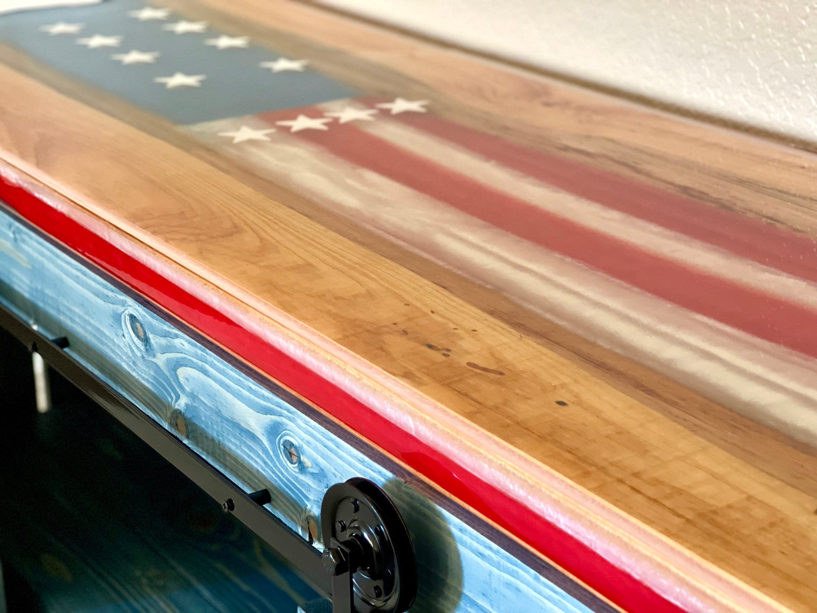 Moderna casa de campo rústica epoxi baño vanidad con puertas | Etsy