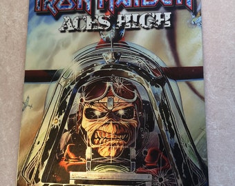 Table wall decorations powerslave iron maiden polyptych printed on canvas