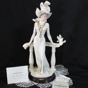 1995 Giuseppe Armani Florence Spring Morning 19” Porcelain Figurine #0337F Made in Italy, Original Box