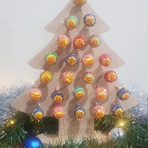 Arbre de l’Avent de Noël | Compte à rebours | Chupa Chups - France | Sucettes