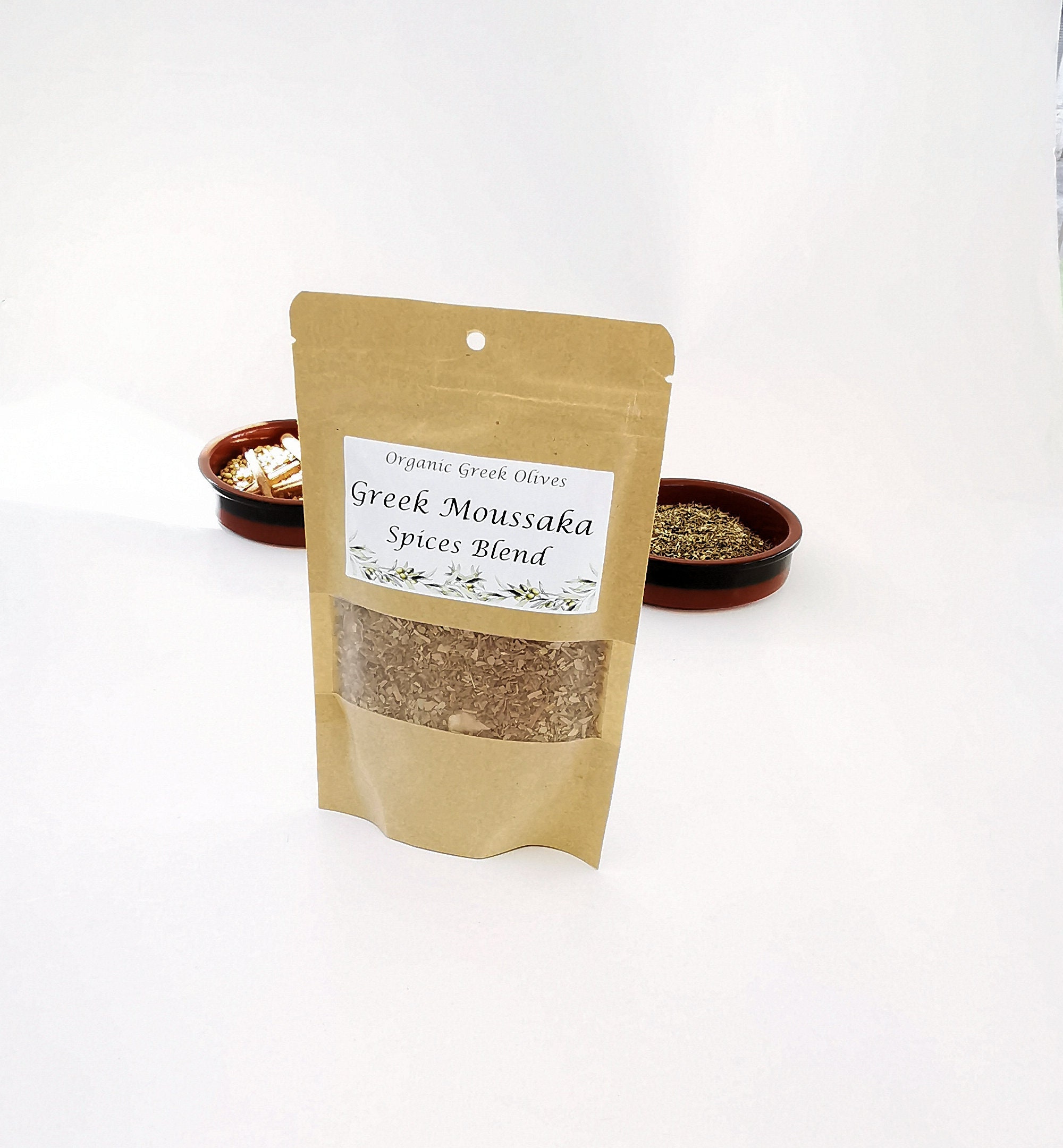 Moussaka Seasonings Mix for Greek Spice Blend Herbs Aromatic Greek Eggplant Vegan Traditional