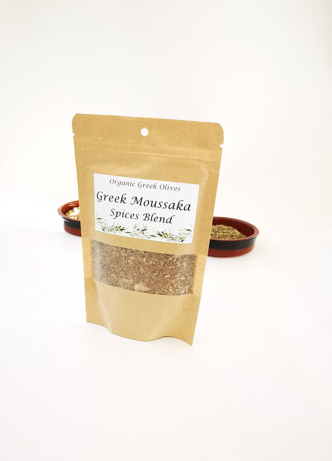 Moussaka Seasonings Mix for Greek Spice Blend Herbs Aromatic Greek Eggplant Vegan Traditional